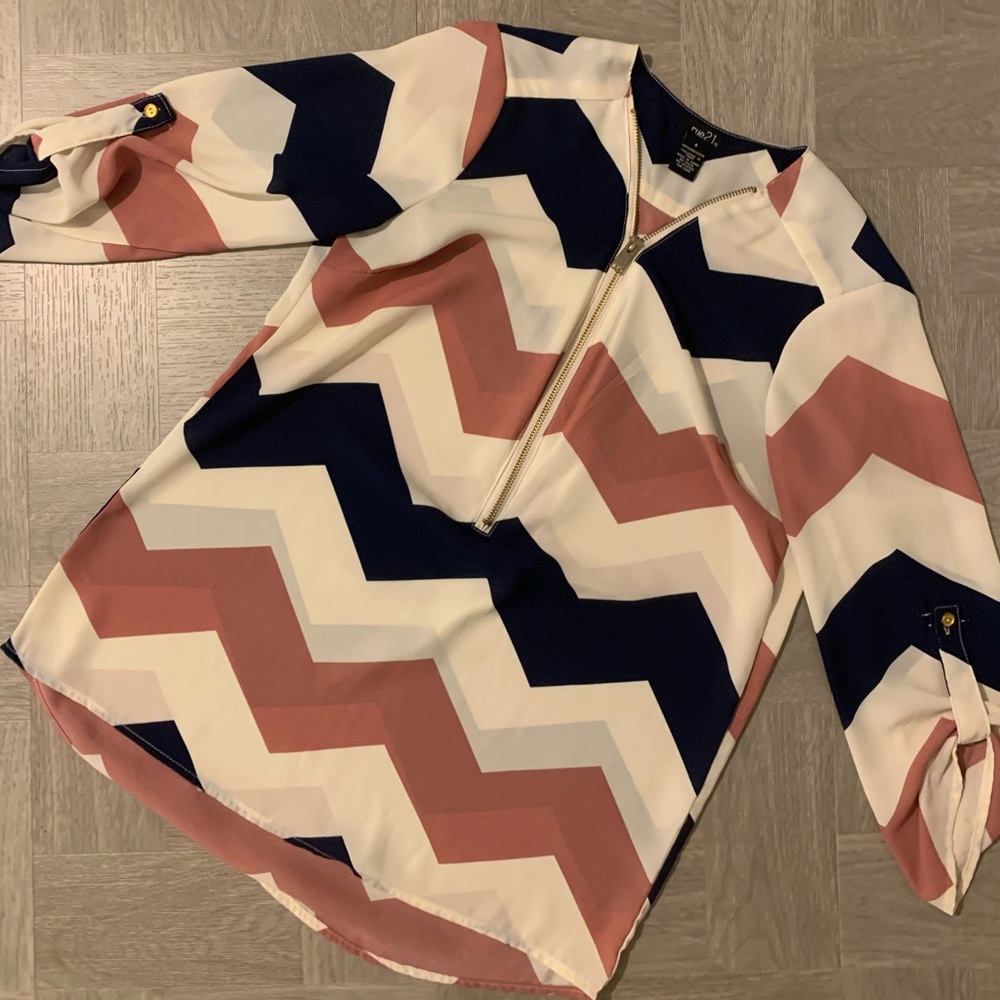 Chevron blouse